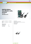 Digitus Zero-Modem cable, 3m