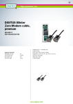 Digitus Zero-Modem cable, 1.8m