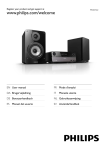 Philips MCD122 Component DVD micro system