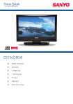 Sanyo CE19LD90-B 19" HD-Ready Black LCD TV