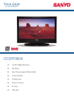Sanyo CE32FD90-B LCD TV