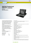 Digitus DS-76100 rack console
