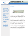 Zhone SHDSL Network Extenders 2000