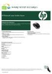 HP Bluetooth Laser Mouse