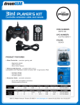 dreamGEAR 3 In 1 Players Kit (PS2 Slim)