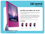 Speck SeeThru iMac 24"