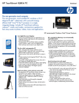 HP TouchSmart IQ804