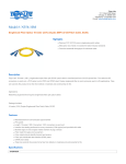 Tripp Lite Singlemode Fiber Optics 10-m (33-ft.) Duplex SMF 8.3/125 Patch Cable, SC/SC