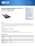 Tripp Lite SmartRack Heavy-Duty Sliding Shelf (200 lb/91 kg capacity; 26 in/660 mm depth.)