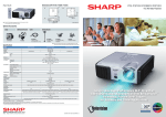 Sharp XG-F262X data projector