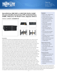 Tripp Lite SmartOnline 208/120V or 240/120V 5kVA 3.8kW On-Line Double-Conversion UPS, Extended Run, SNMP, Webcard, 4U Rack/Tower, Bypass Switch