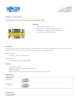 Tripp Lite DB9M / DB9M