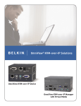 Belkin F1DP101M KVM switch