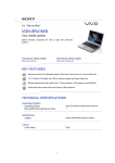 Sony VAIO VGN-SR41M/S notebook