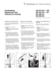 Hirschmann Replacement rod for HIT AUTA