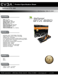 EVGA 896-P3-1260-ER GeForce GTX 260 graphics card