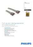 Philips Composite A/V cable SWV3214W