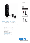 Philips SA2610 Flash audio player