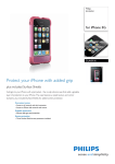 Philips DLA40116 For iPhone 3G Jam Jacket