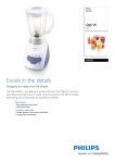 Philips HR2035 500W, 1.5L Blender