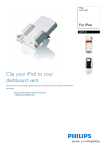 Philips SJM3142 For iPod Auto cradle