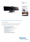 Philips DC910 Docking Entertainment System