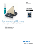 Philips SVC2542W Plasma/LCD Screen cleaning kit