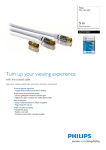 Philips PAL coax cable SWV3134W