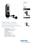 Philips SA2629 2GB* Flash audio player