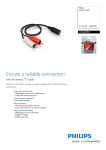 Philips Stereo Y cable SWA2159W