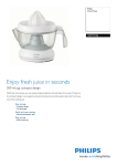 Philips HR2790/06 Citrus Press