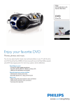 Philips AZ5836 DVD CD Soundmachine