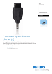 Philips Connector tip SCE1014