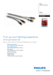Philips Audio extension cable SWA3143W