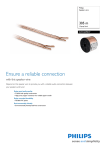 Philips SWA2490W 305 m 18 gauge Spool Speaker wire