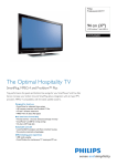 Philips 37HFL5560D 37" LCD Pro:Idiom™ with MPEG-4 Professional LCD TV 37" Black w,gloss black bezel