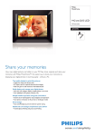 Philips 6FF3FPB 5.6" LCD 4:3 frame ratio PhotoFrame