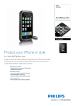 Philips DLA40108 For iPhone 3G SlimCase