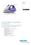 Philips GC1705 Steam iron