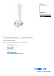 Philips SDJ8086W Snap-in RJ45 modular jack