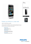 Philips DLA40107 For iPhone 3G HybridShell