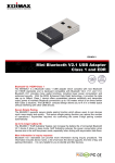 Edimax EB-MDC1 Mini Bluetooth V2.1 USB Adapter