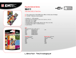 Emtec M410 Pop Art Swivel 4GB
