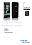 Philips DLM63090 For iPhone 3G SlimShell