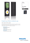 Philips DLA63032 For iPod nano G4 Jam Jacket