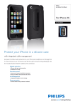 Philips DLM63085 For iPhone 3G Jam Jacket CordSaver