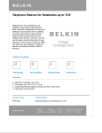 Belkin Neoprene Sleeve