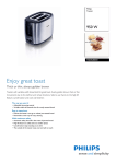 Philips HD2628/20 950 W Toaster