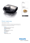 Philips Panini maker HD2386/20