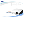 Samsung SP-L300 LCD Projector, 1Demo Free